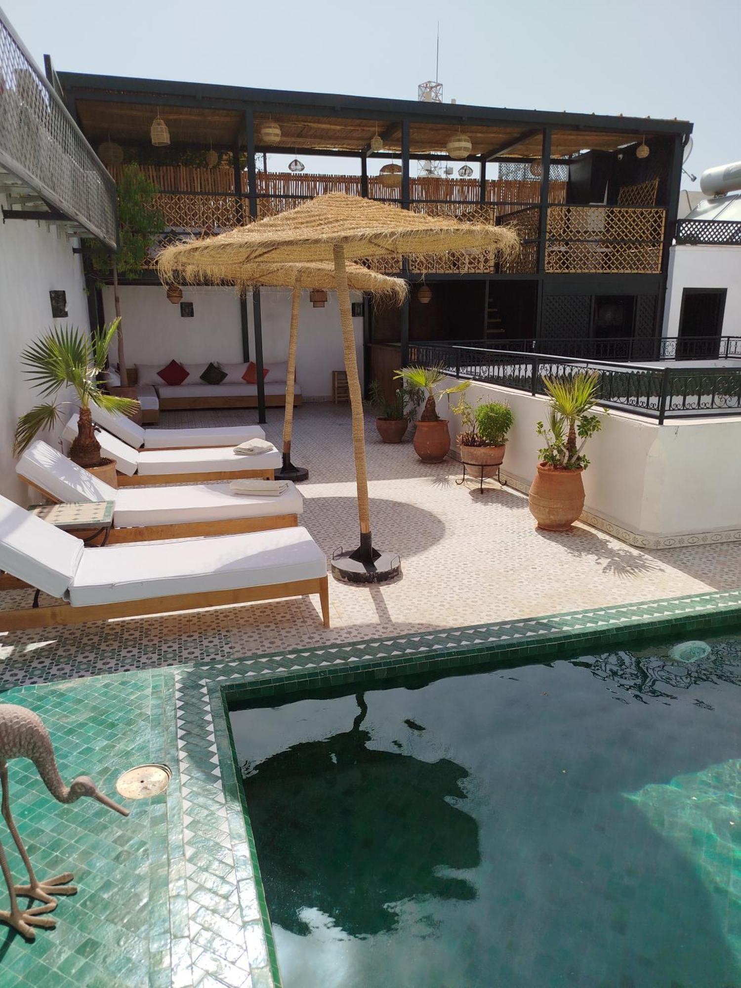 Riad Les Trois Mages Marrakesh Exterior foto